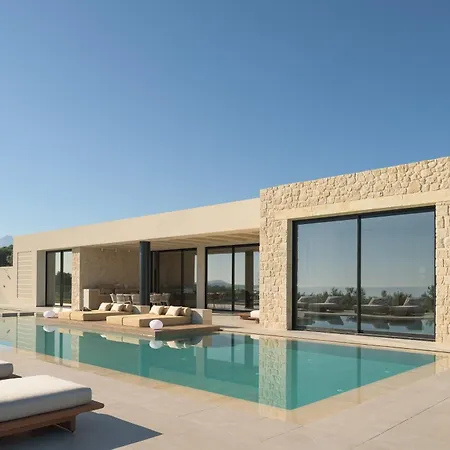ヴィラ Lioterra Estate, 1,5acres Inspired By Earth & Sea, By Thinkvilla レティムノ